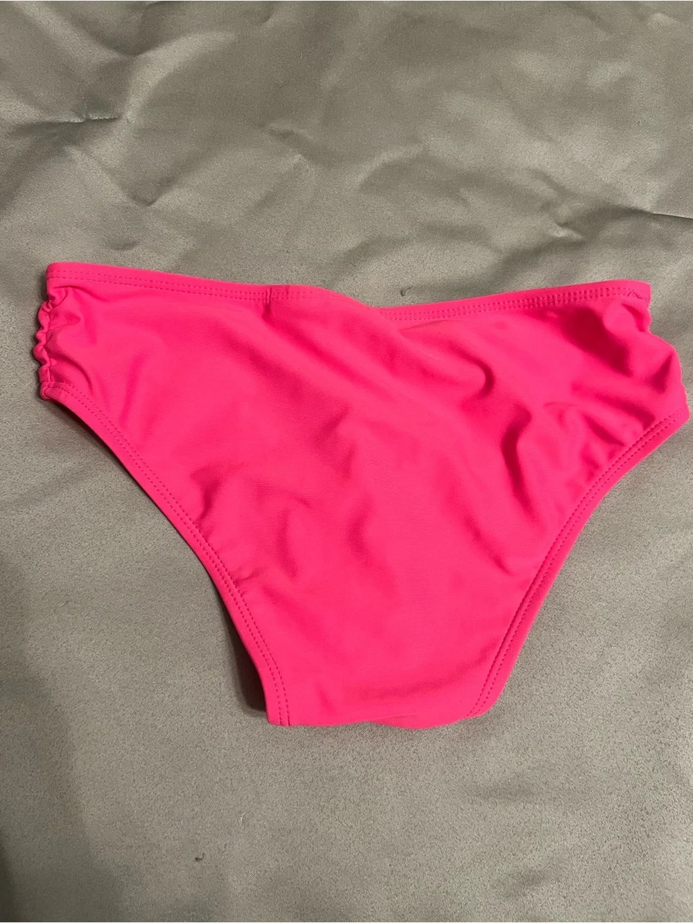 Limited Too Neon hot Pink Bikini Bottoms 10/12  large girls